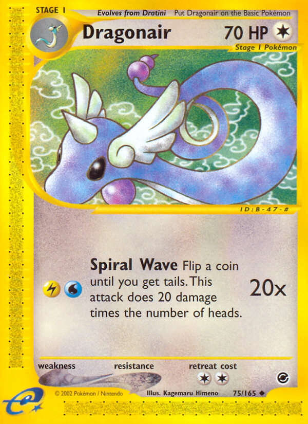 Dragonair - Expedition Base Set - Pokémon