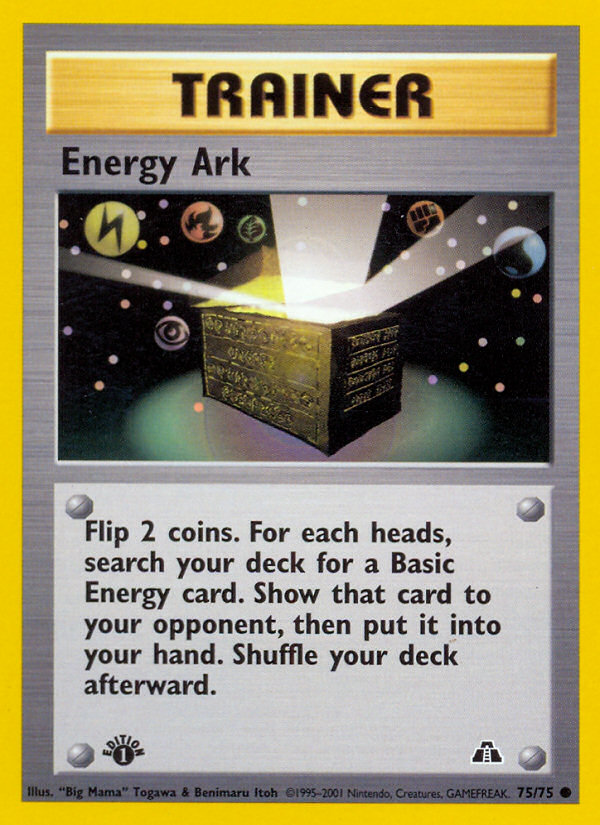 Energy Ark - Neo Discovery - Pokémon